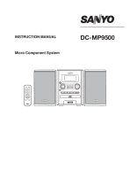 Sanyo DC-MP9500 - Owners Manual 